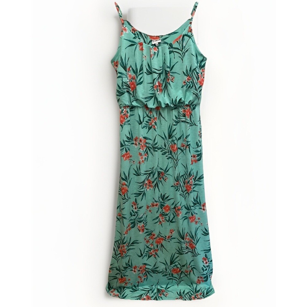 Late August Green Maxi Sundress M‎ Dress Beach Boho Vacation Resort wear